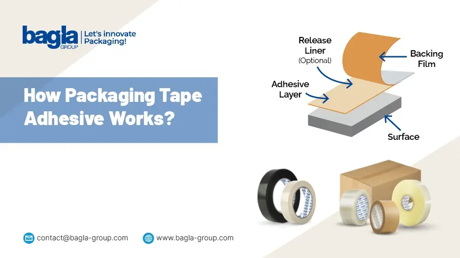 Packaging Tape Adhesive Works